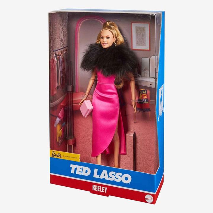 Actual product image Barbie Signature Doll Tedd Lasso Keeley Jones