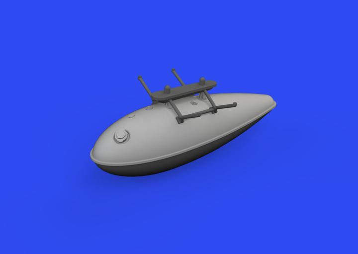 Actual product image Eduard P-39Q 75gal drop tank PRINT 1/72 ARMA HOBBY