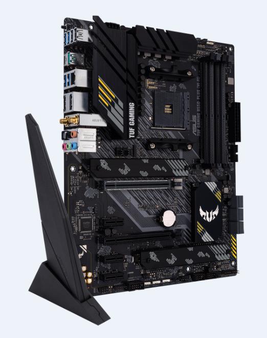 Produktbild ASUS TUF GAMING B550-PLUS (WI-FI) (AM4, AMD B550, ATX)