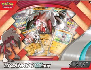 Immagine prodotto Pokémon P-EN Lycanroc ex Box (Inglese, Box Set e Collezione)