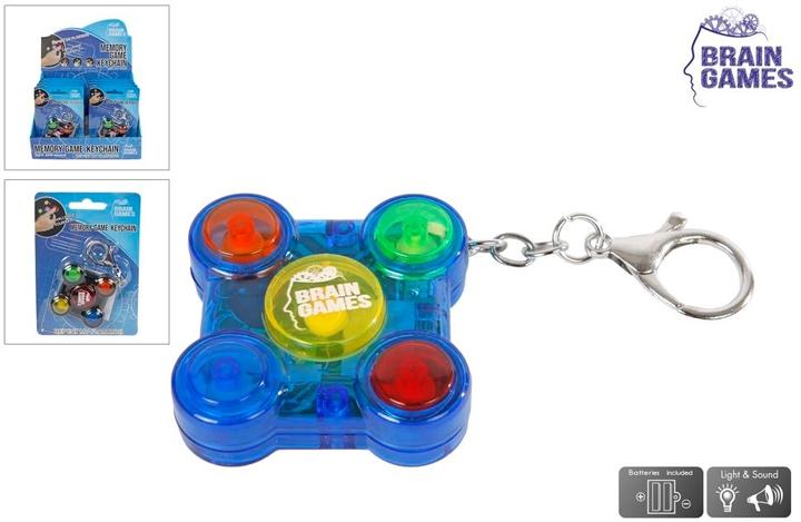 Actual product image Brain Games Memory Game Keychain
