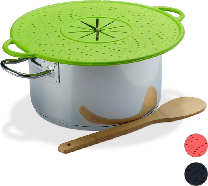 Produktbild Relaxdays Überkochschutz (31 cm, Metall)