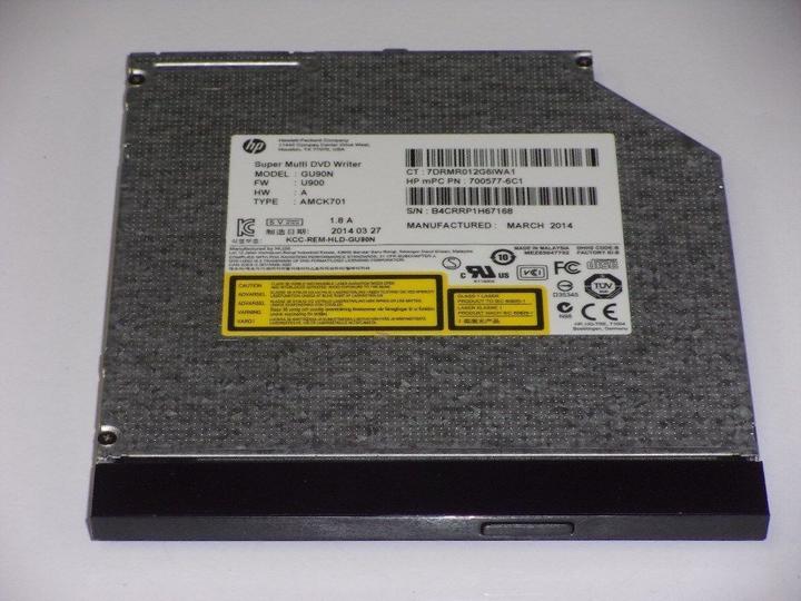 Actual product image HP ODD DVDSM 9.5 TRAY