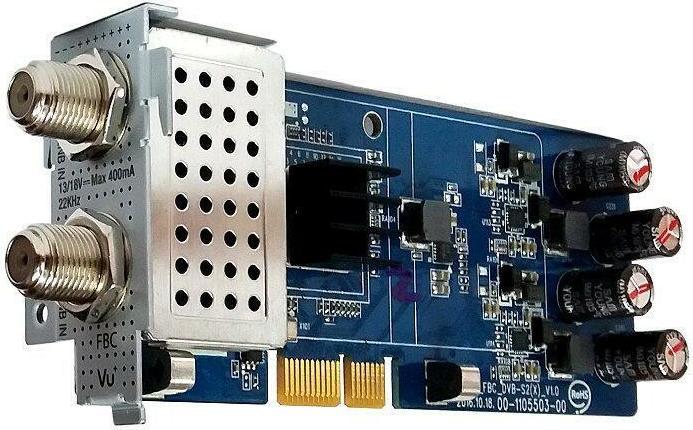 Productafbeelding Vu+ DVB-S2 /S2X FBC Twin Tuner Duo (8 GB, 2x DVB-S2X, CI+ slot)