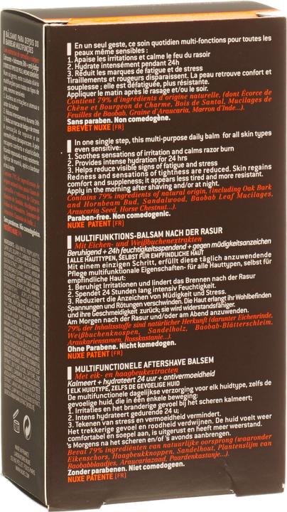 Image du produit Nuxe Baume après-rasage multifonctions Men (Baume, 50 ml)