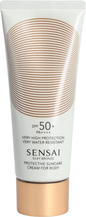 Sensai Silky Bronze Protective Suncare Cream For Body 50+ (Sonnencreme Gesicht, SPF 50+, 150 ml)