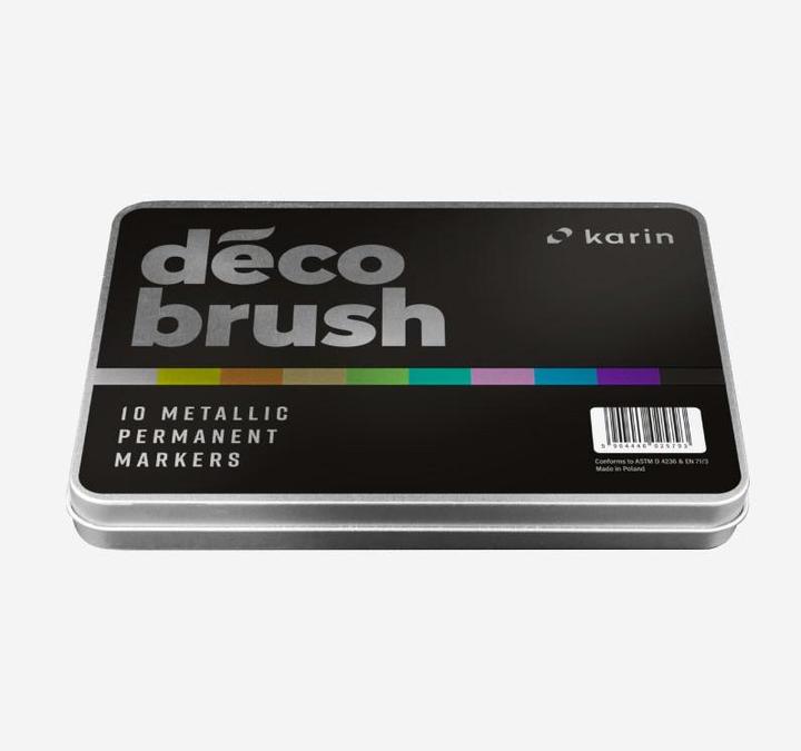 Produktbild Karin Brush Marker Pro Metall Box (Mehrfarbig, 10 x)