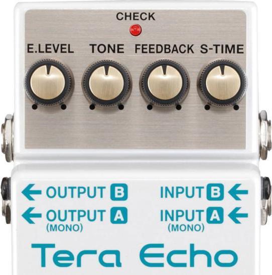 Actual product image BOSS TE-2 Tera Echo Delay Pedal effects unit (Electric guitar)