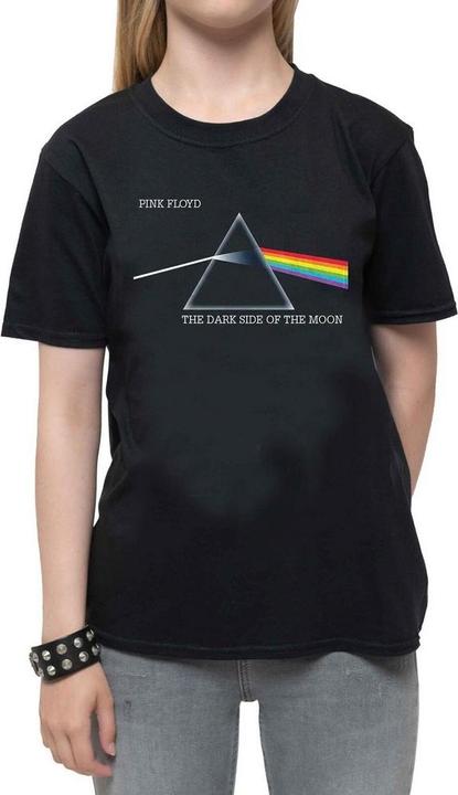 Music Brand Childrens/Kids Dark Side Of The Moon Courier Cotton T-Shirt