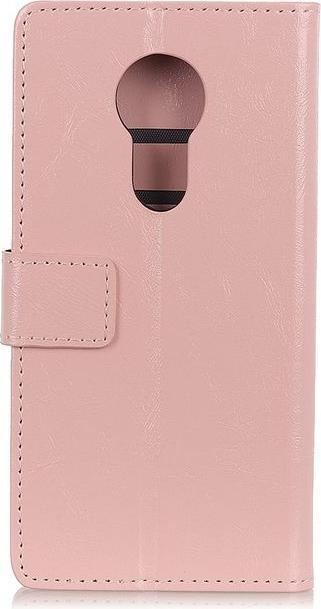 Actual product image MU Classic Crazy Horse Leather Bookcover Series (Motorola Moto G7 Power)