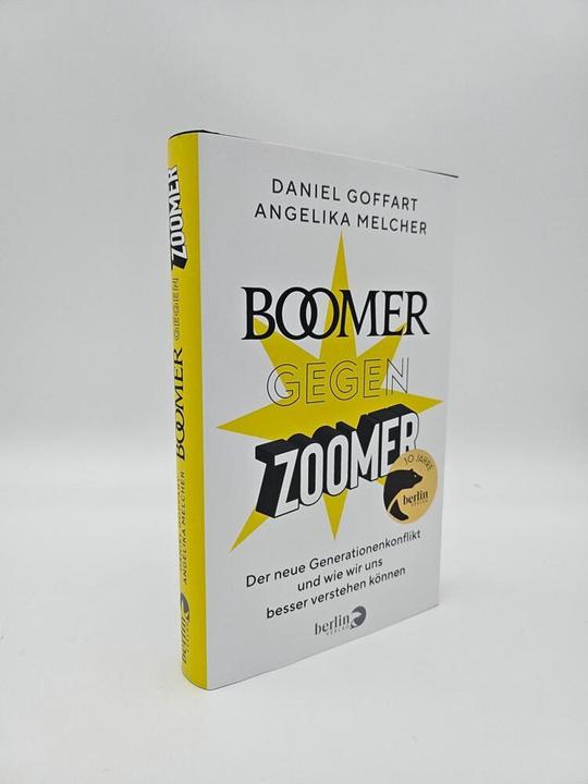 Actual product image Boomer versus Zoomer (German, Daniel Goffart, Angelika Melcher, 2024)