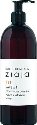 Image du produit Ziaja Baltic Home Spa Fit żel 3w1 do mycia twarzy ciała i włosów Mango 500ml (500 ml)