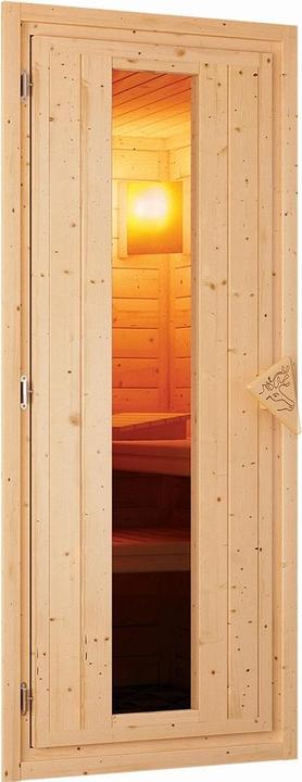 Actual product image Karibu Daria without roof rim (Plug & Play 3,6 KW - Bio external control)