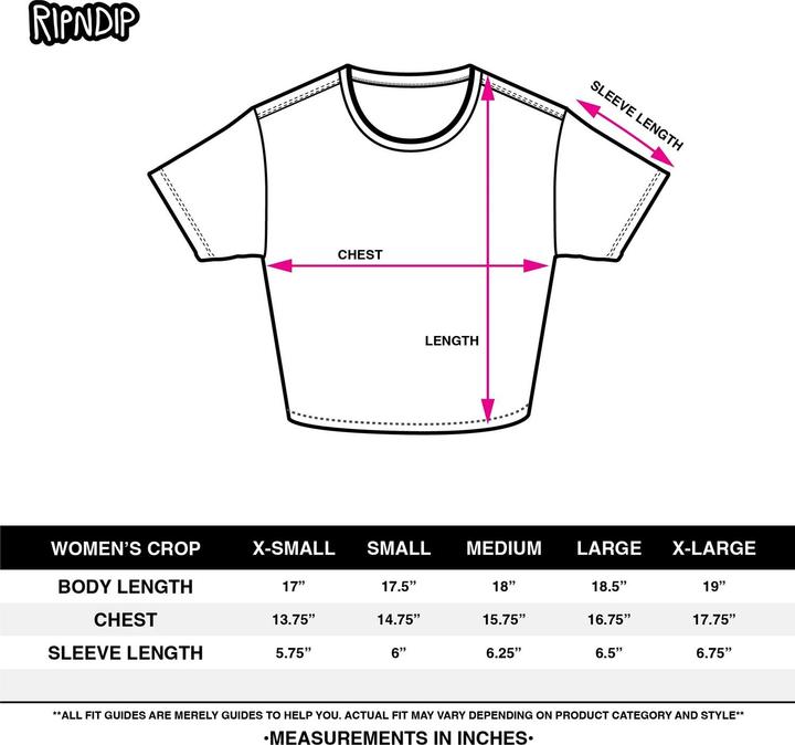 Immagine prodotto RipnDip Maglietta Lord Nermal Cropped Baby Pocket Donna (XL)