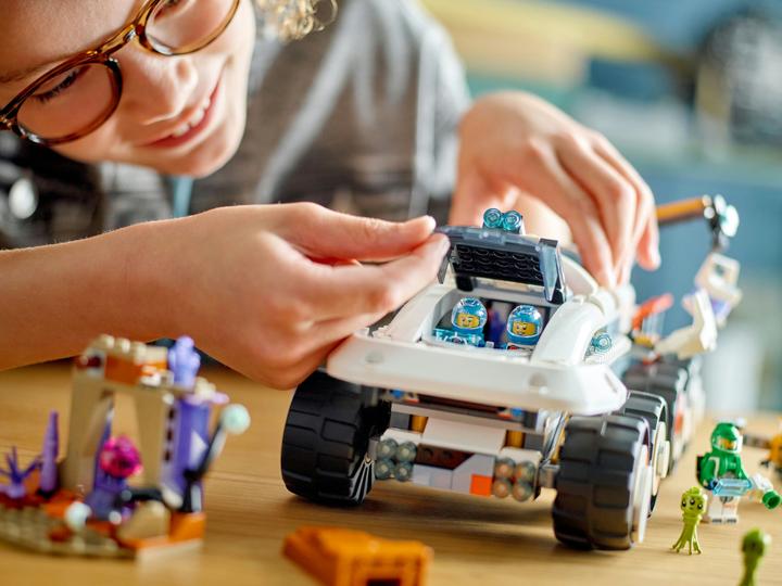 Image du produit LEGO Jouet City Command Rover et chargeur de grue 60432 (60432, LEGO City)