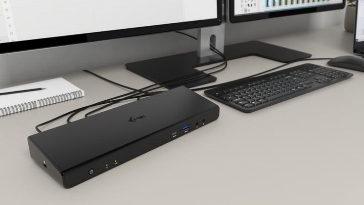 Produktbild i-tec USB 3.0 / USB-C / Thunderbolt 3 Dual 4K Dock (USB-C, 5 Ports)