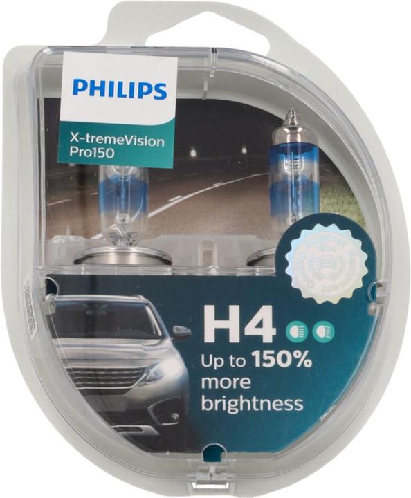 Image du produit Philips Lampe de phare halogène H4 X treme Pro150 (H4)