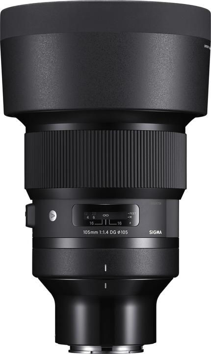 Image du produit Sigma 105mm f/1.4 DG HSM ART, Sony E (Sony E, Plein format, APS-C / DX)