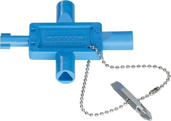 Actual product image Hensel Double-bit cabinet key 11922000