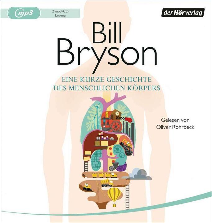 Produktbild Eine kurze Geschichte des menschlichen Körpers (Bill Bryson, Oliver Rohrbeck, Deutsch)