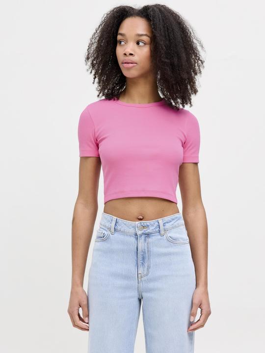 Produktbild JJXX Jxflorie Str Ss Rib Tee Jrs Noos (XS)