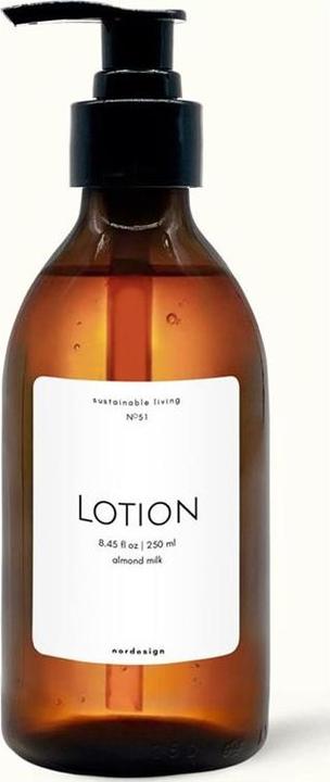Actual product image Nordesign Hand and Body Lotion, Almond Milk 250ml, White Label (Soap lotion, 250 ml)