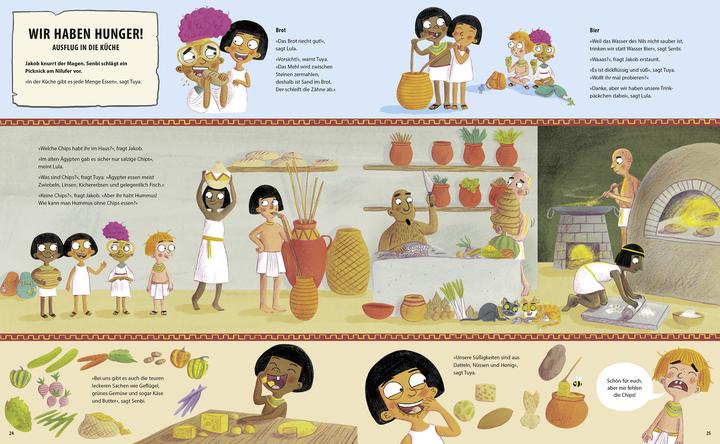 Produktbild Zeitreise im Schlafanzug. Erlebe das alte Ägypten (Deutsch, Cornelia Panzacchi, Matt Robertson, Timothy Knapman, 2025)