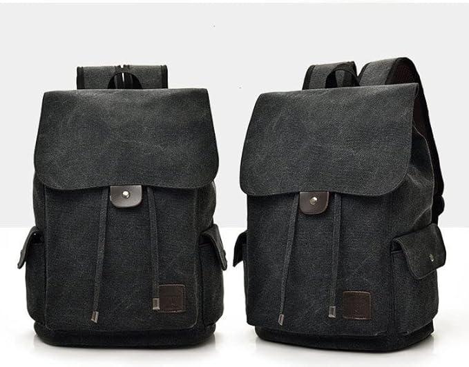 Image du produit Only-Bags.Store Sac à dos tendance à la mode, sac en toile décontracté, sac à dos de voyage de style universitaire