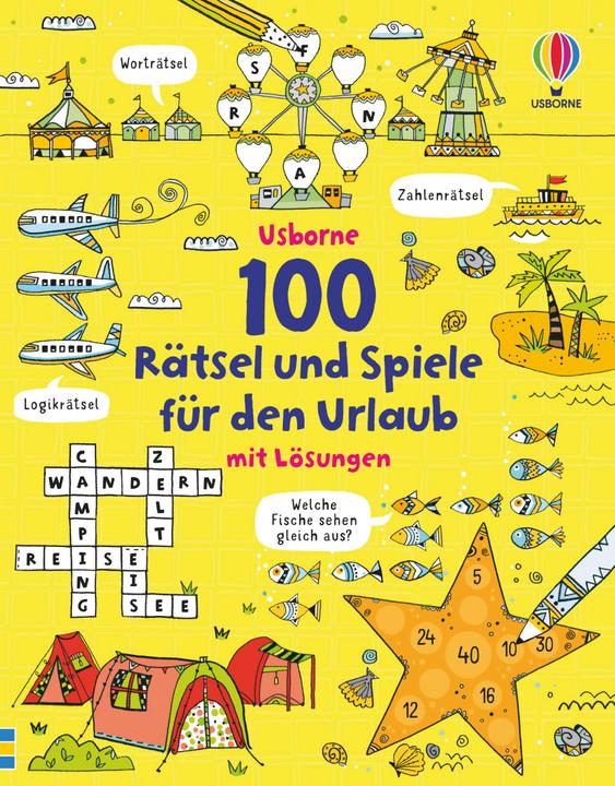100 Rätsel und Spiele für den Urlaub (German, Phil Clarke, 2022)