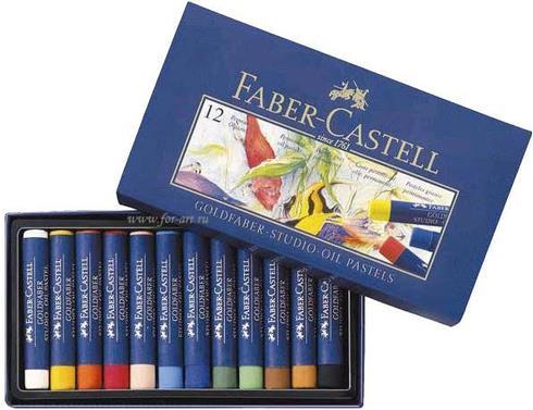 Immagine prodotto Faber-Castell Pastelli a olio STUDIO (Multicolore, 12 x)