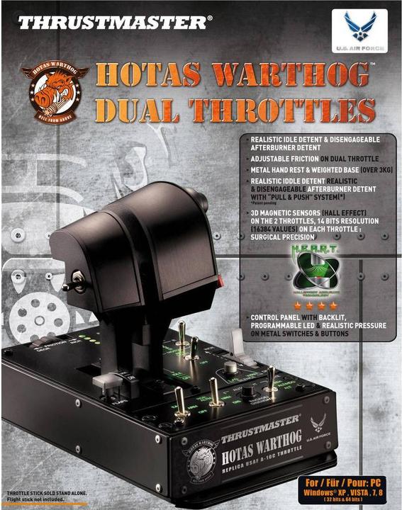 Image du produit Thrustmaster Hotas Warthog Dual Throttle (PC)