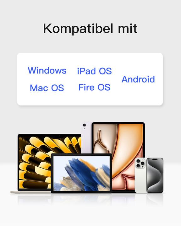 Actual product image Inateck KB01003 (DE)