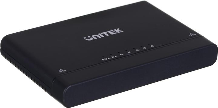 Produktbild Unitek GEHÄUSE USB-C zu PCIe/NVMe M.2 SSD + SATA III Adapter mit Offline-Klon (M.2 2280)