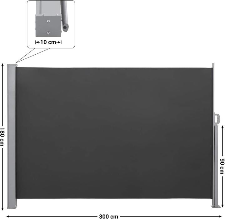 Produktbild Songmics Seitenmarkise (1.80 m)