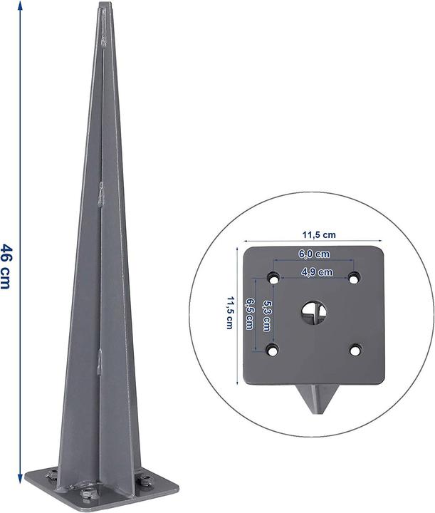 Produktbild Songmics Seitenmarkise Zubehör (0.12 m)