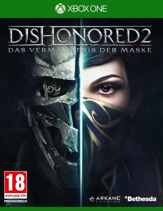 Bethesda Dishonored 2: Das Vermächtnis der Maske (Xbox One X, Xbox One S, DE)