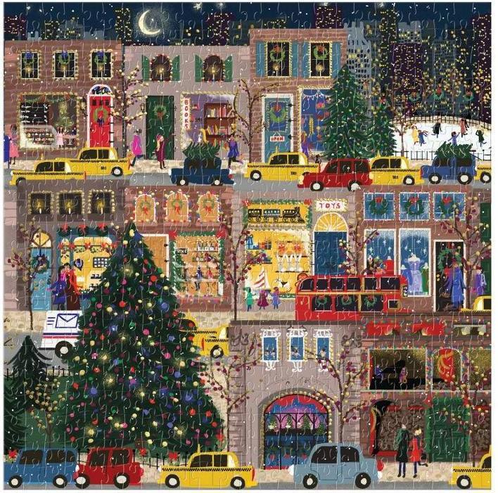 Produktbild Abrams & Chronicle Winter Lights Foil Puzzle (500 Teile)