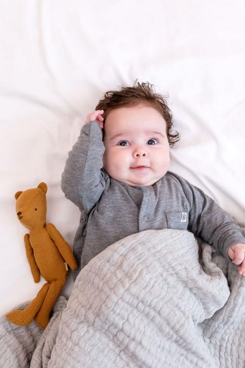 Actual product image Cloby Romper suit overall UPF + Stone Grey (62, 63, 64, 65, 66, 68)