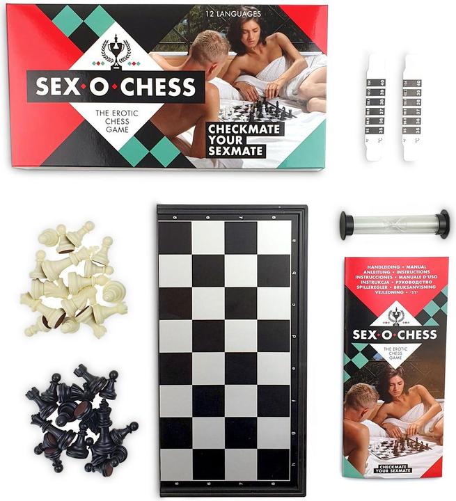 Image du produit Sexventures Sex o Chess (Jeux de plateau, Allemand, Français, Anglais, Italien, Néerlandais, Espagnol, Suédois, Norvégien, Polonais, Russe)