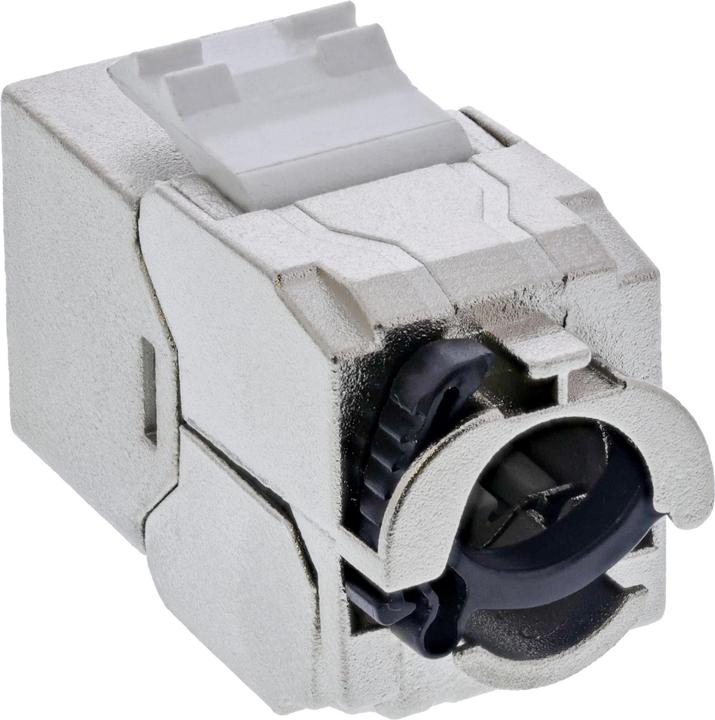 Immagine prodotto InLine Presa Keystone RJ45 Slim, SNAP-In, Cat.6A, fascetta integrata (Modulo Keystone)