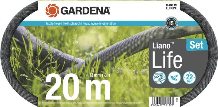 Produktbild Gardena Liano Life 1/2 Set (20 m, 13 mm)