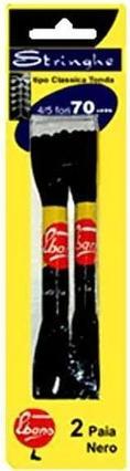 Good Air Ebenholz Sport String Flach Schwarz P.2 Cm (2 x)