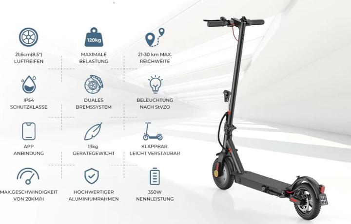 Produktbild Isinwheel E9 PRO (20 km/h, 30 km)