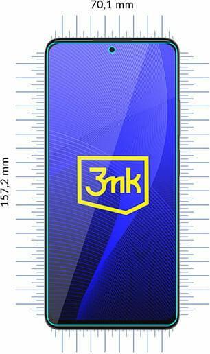 Image du produit 3MK hybrid glass Flexible 2.5D for Xiaomi Redmi Note 11 Pro 5G / Pro+ 5G (1 pièce(s), Xiaomi Redmi Note 11 Pro 5G)