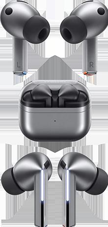 Actual product image Samsung Galaxy Buds3 Pro (ANC, 6 h, Wireless)