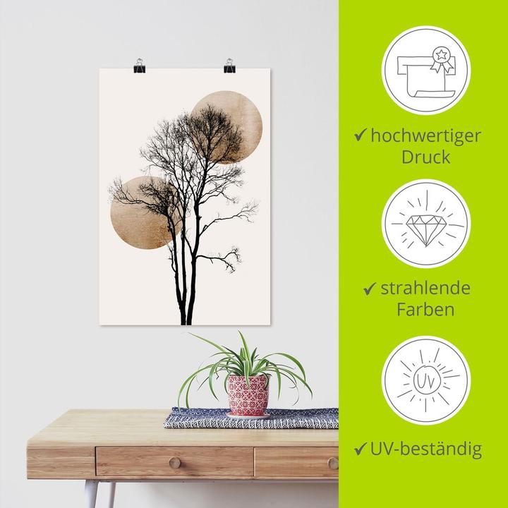 Immagine prodotto Artland Sole e luna nascosti U3XE (20 x 30 cm)