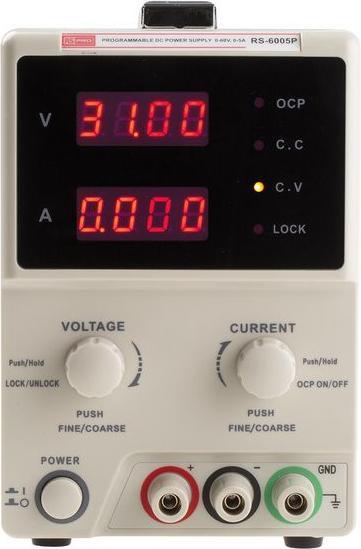 Immagine prodotto Rs Pro Alimentatore digitale da laboratorio 300W, 0  60V / 0  5A