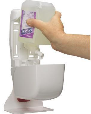 Actual product image zz_ArchivedByPCD_Kimberly Clark_zu_Kimberly-Clark Aquarius hand sanitiser dispenser 1l white