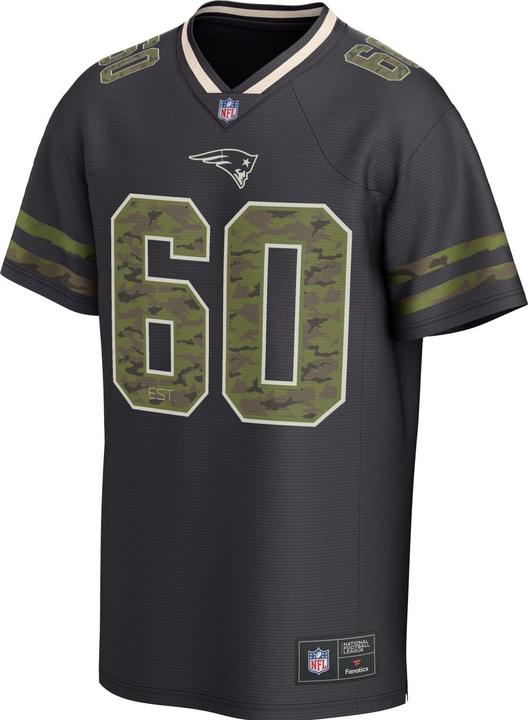 Fanatics New England Patriots NFL Supporters Jersey schwarz wood - S (S)