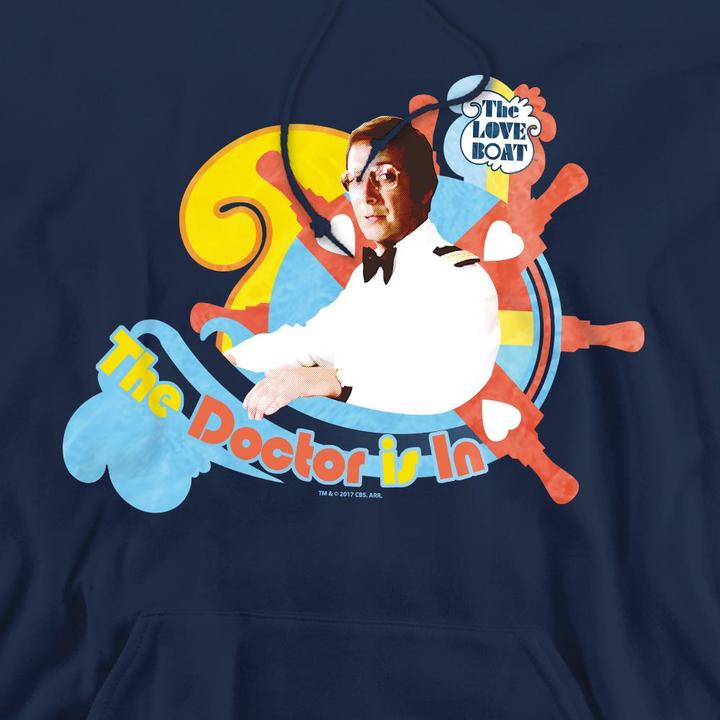 Immagine prodotto The Love Boat The Doctor Is In Felpa con Cappuccio Uomo (M)